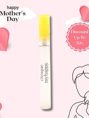 Clinique My Happy Fragrance Travel Size Mini Cookies And Kisses 0.17oz